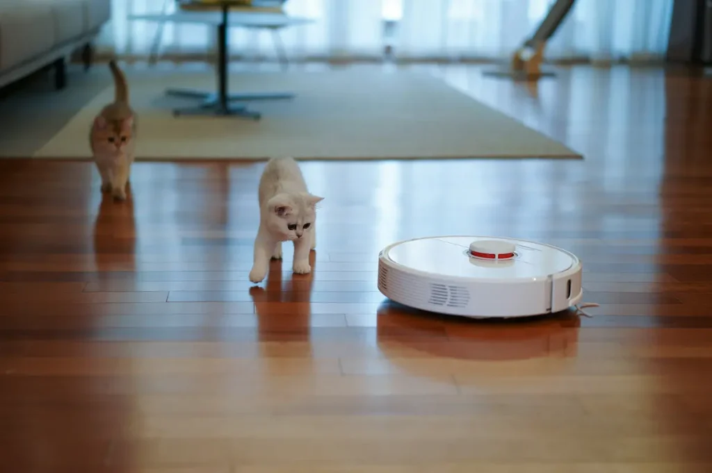 puissance aspirateur robot pour animaux