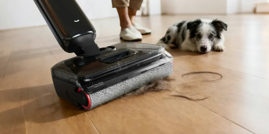 puissance aspiration aspirateur robot poils animaux